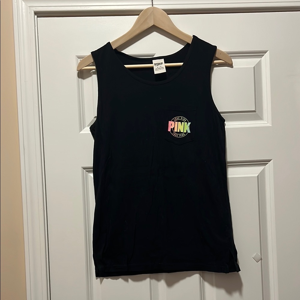 Victoria's Secret PINK Black Tank Top